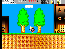 Super Wonder Boy - Monster World Screenshot 1
